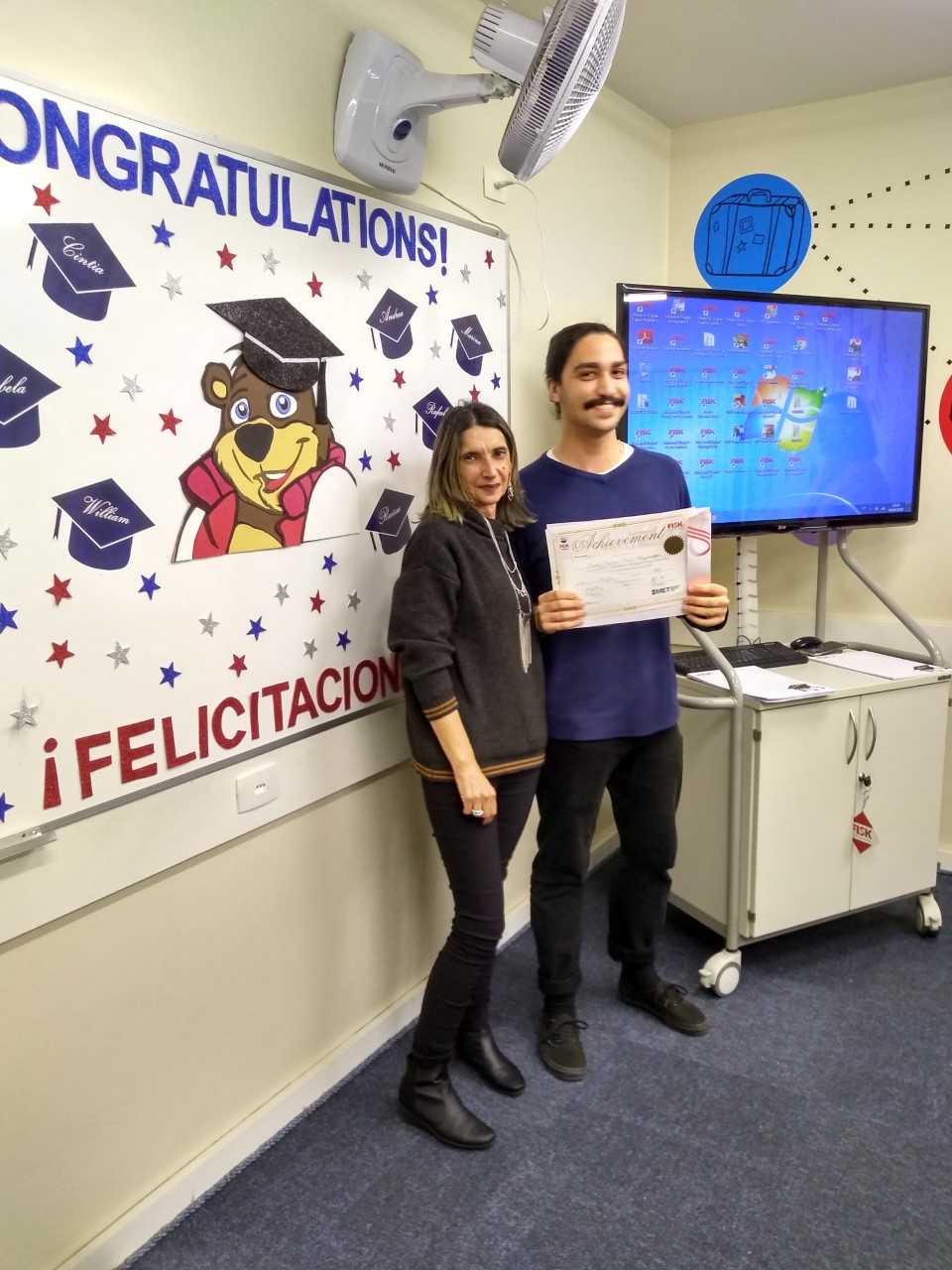 Cerimônia de entrega de diplomas. da unidade Penha